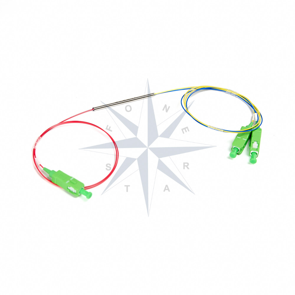 SPLITTER OPTICO 1X2(PLC) SC/APC