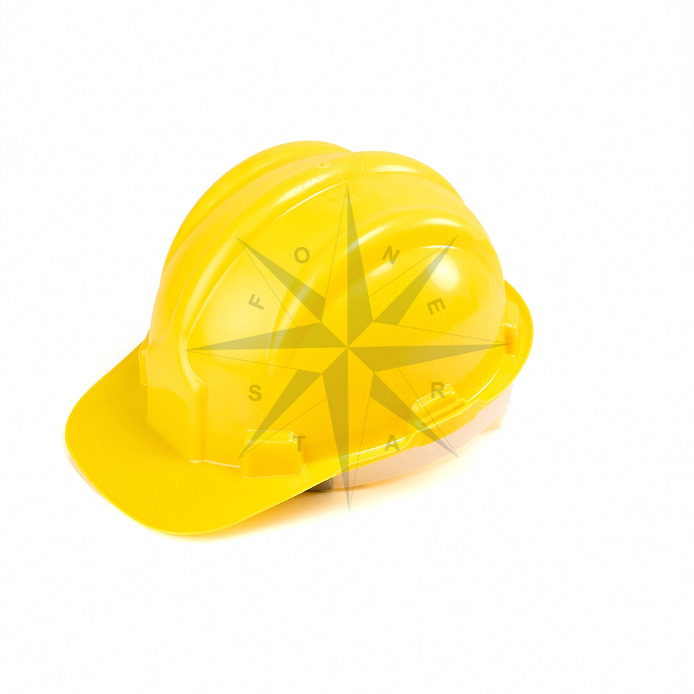 CAPACETE  AMARELO ABA FRONTAL