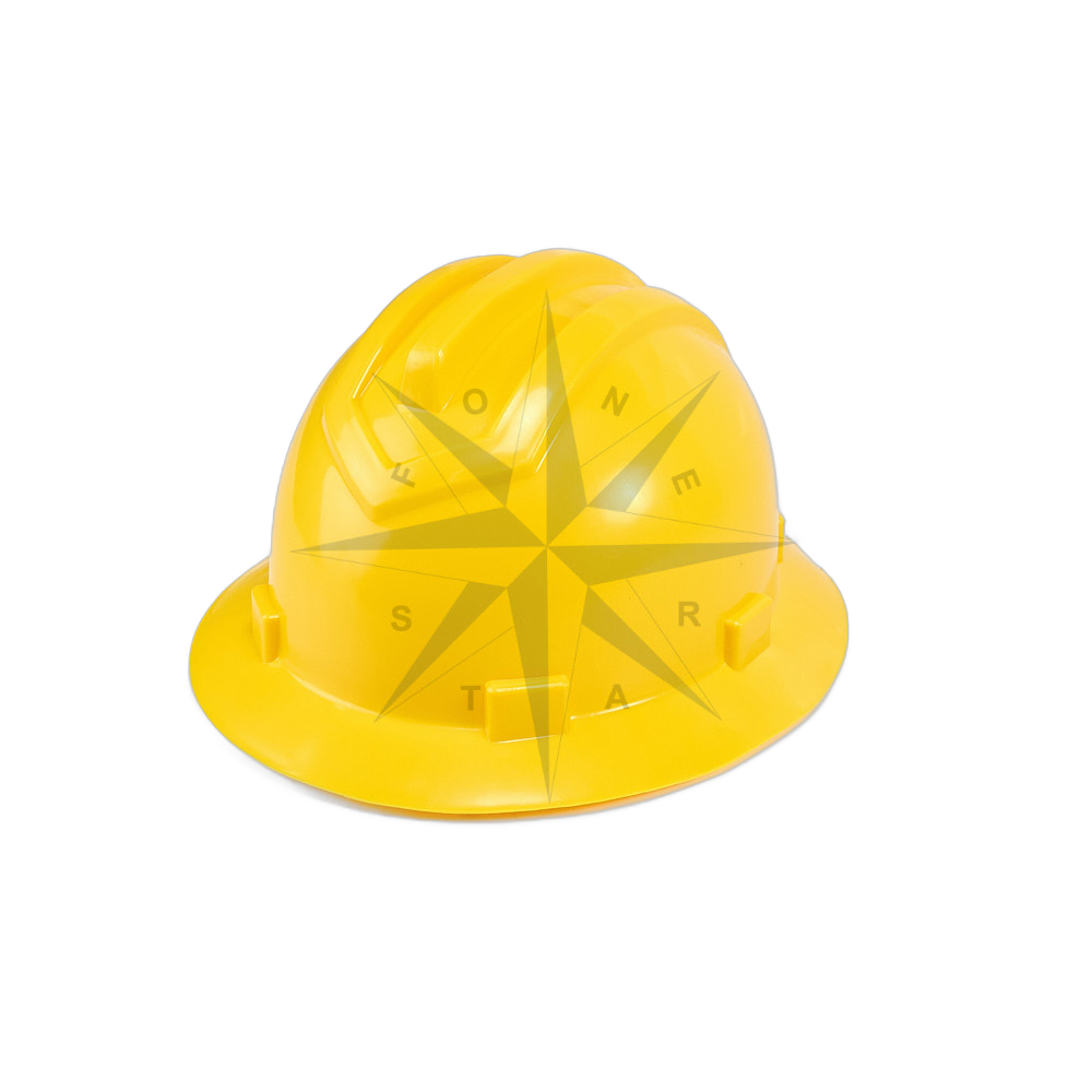 CAPACETE  AMARELO ABA TOTAL